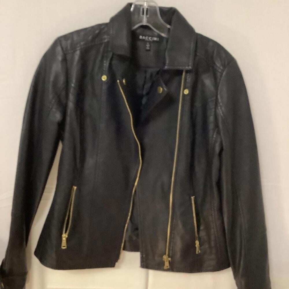 Baccini Leather Jacket - image 4